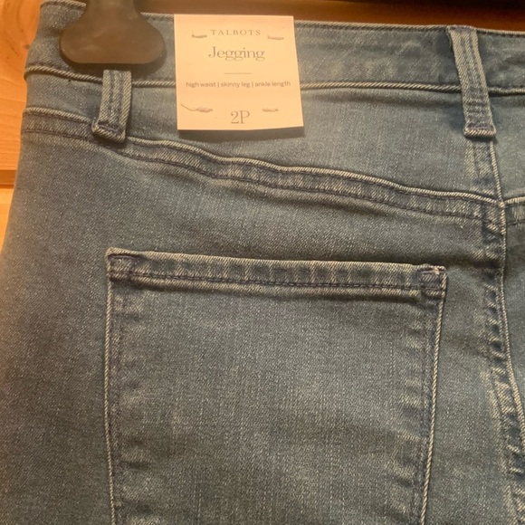 talbots flawless highrise jegging ankle jeans Size 2P Women’s NWT - Picture 9 of 10